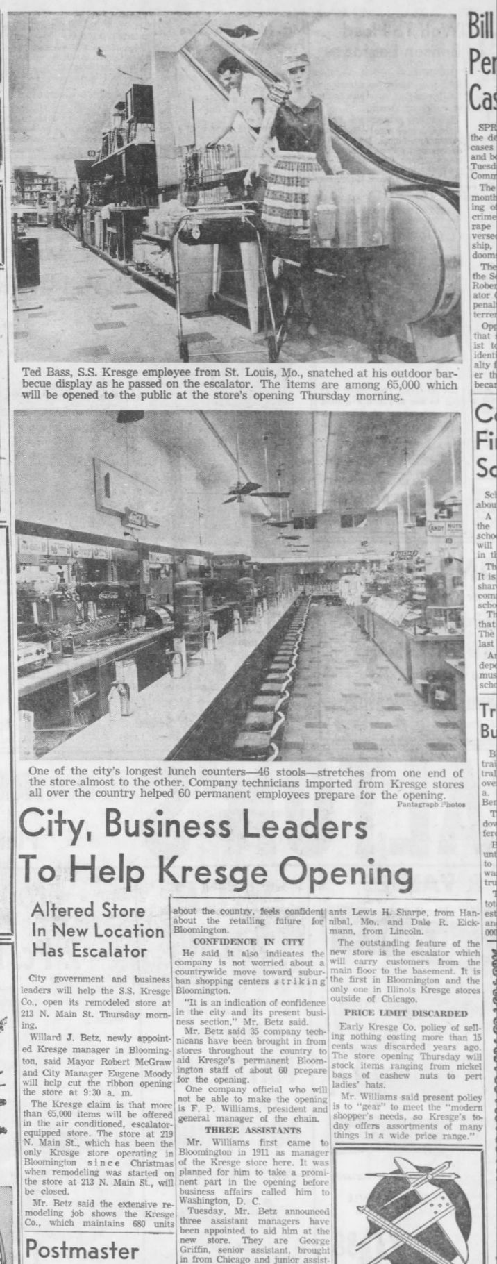City, business leaders to help Kresge opening